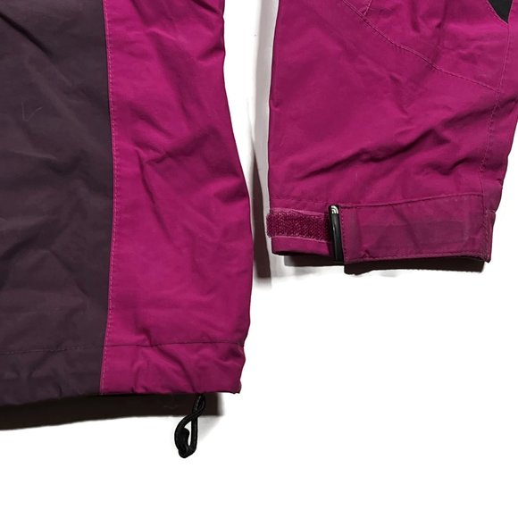 The North Face Womens Medium Hyvent Jacket Boundary Triclimate Purple Shell Only - Picture 10 of 12